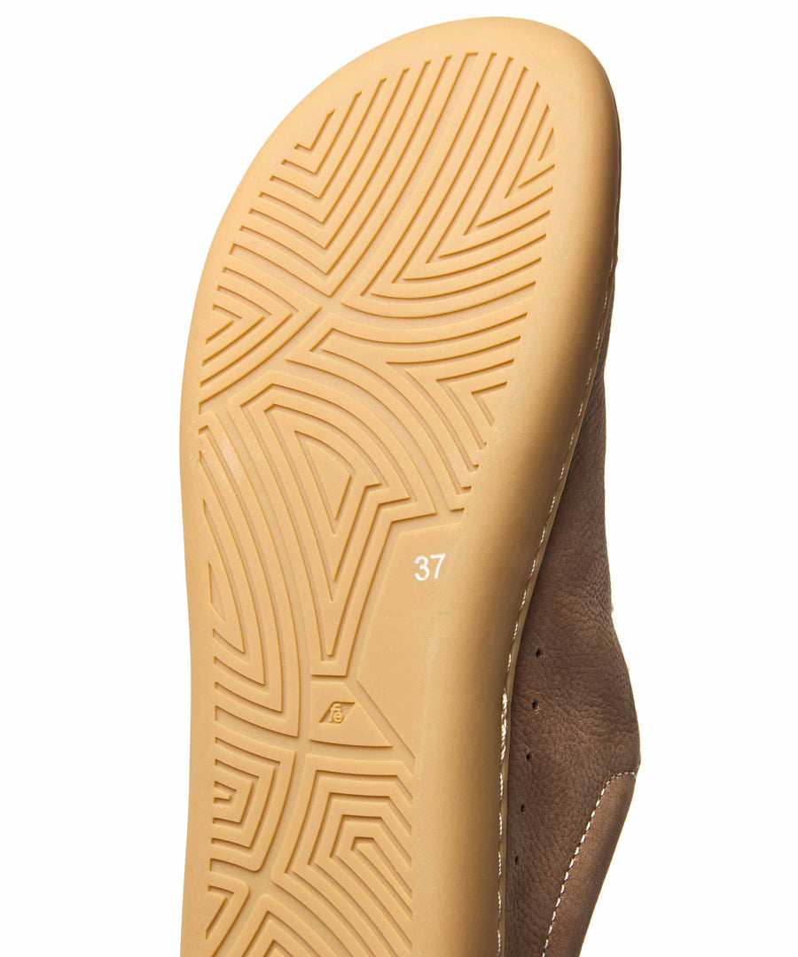 POLZEATH PECAN NUBUCK