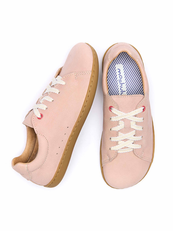 POLZEATH PINK LEMONADE NUBUCK | Pink ladies moccasin-style trainer ...