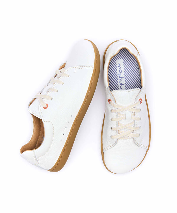 POLZEATH WHITE LEATHER