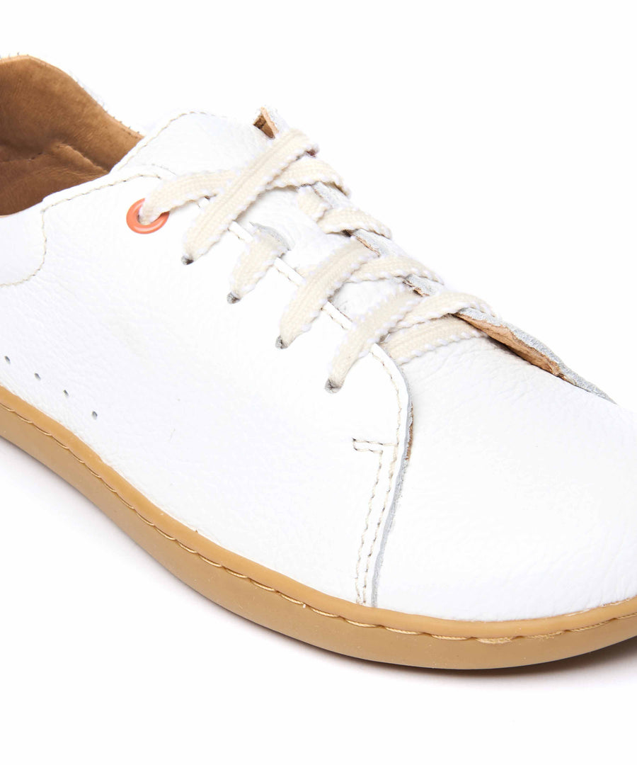 POLZEATH WHITE LEATHER