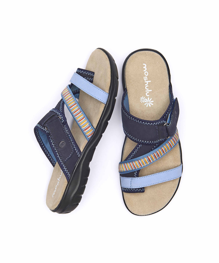 TAMAR INDIGO NUBUCK