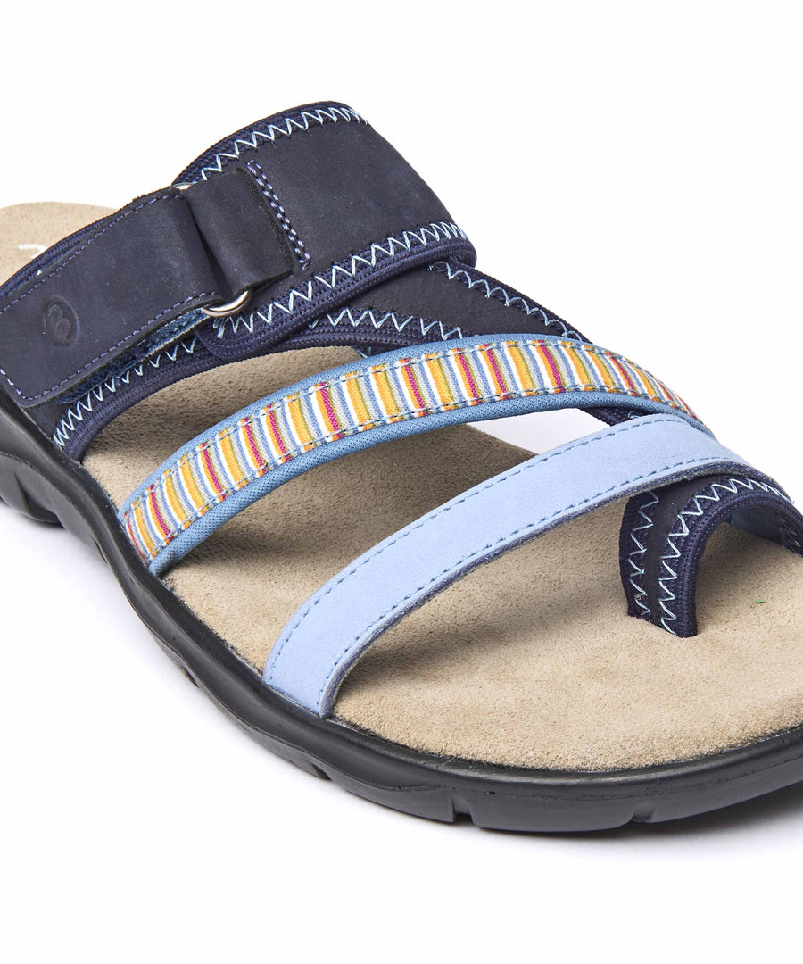 TAMAR INDIGO NUBUCK