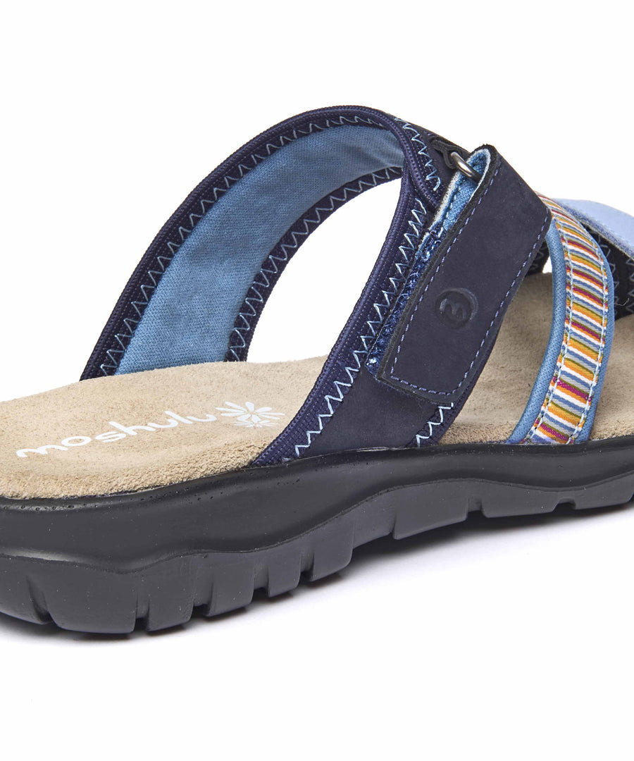 TAMAR INDIGO NUBUCK