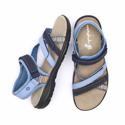 SEVERN INDIGO NUBUCK