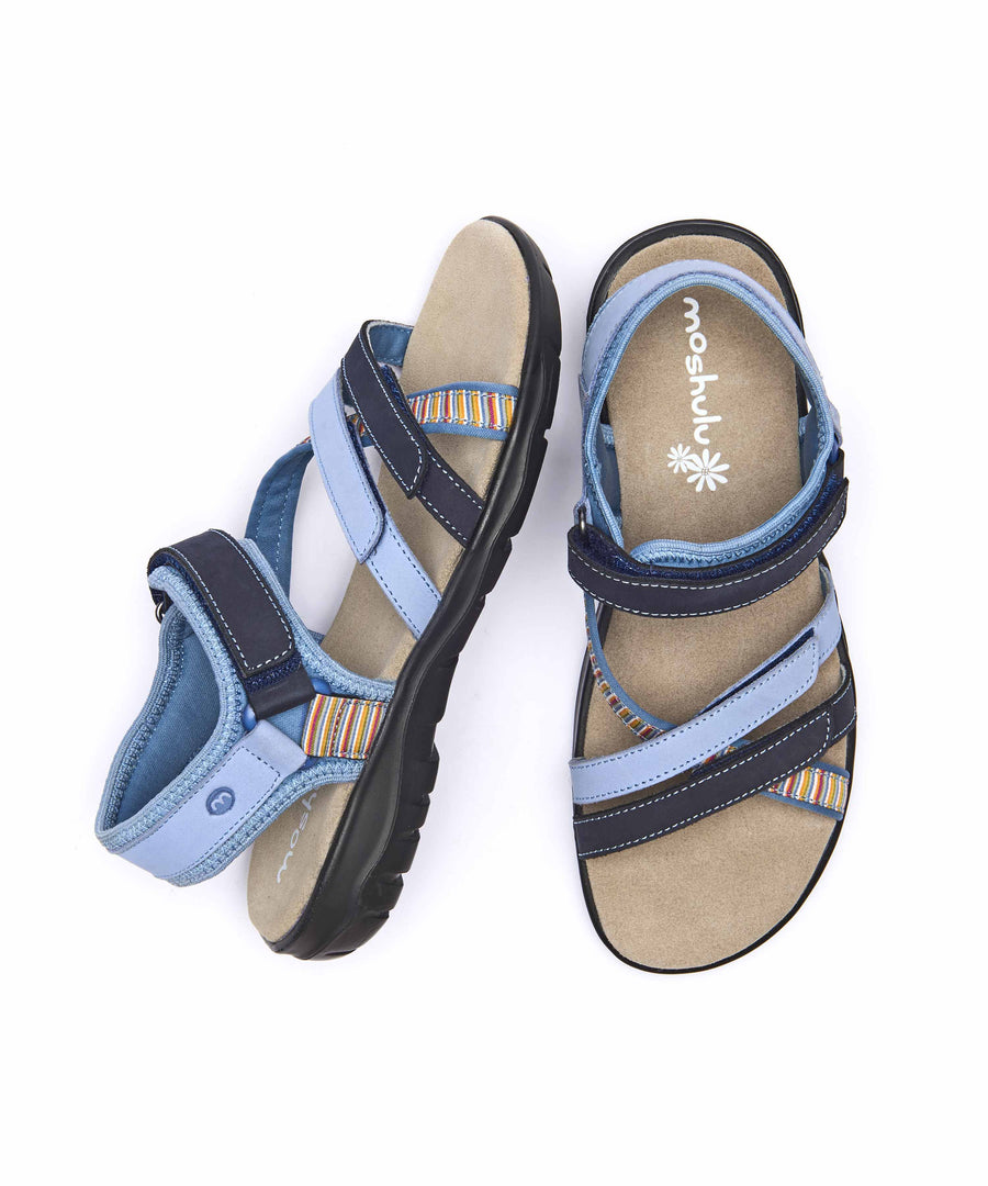 SEVERN INDIGO NUBUCK