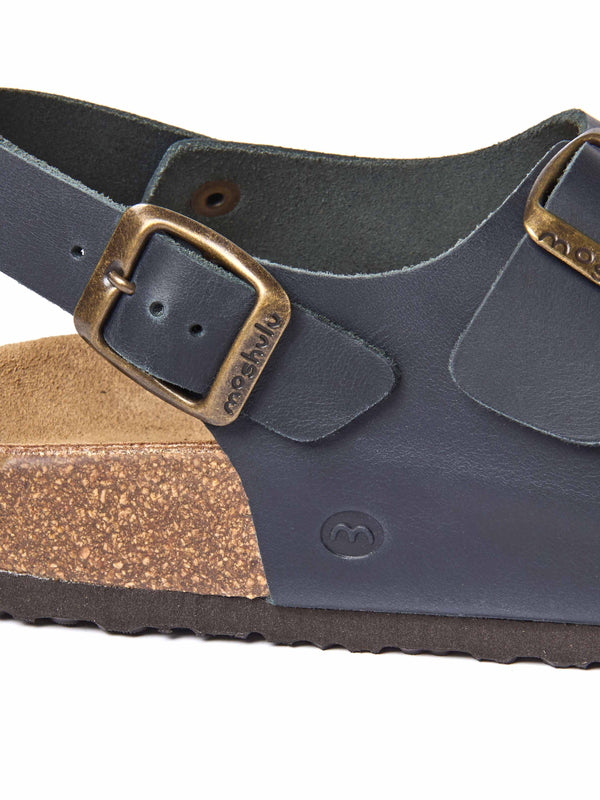 PALME INDIGO WAXY LEATHER