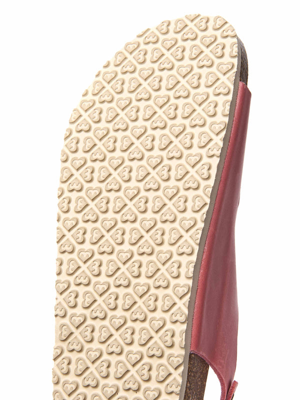 PALME CORAL PINK WAXY LEATHER