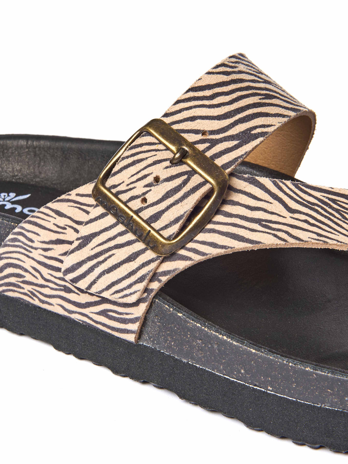 WILMA BOLD ZEBRA PRINT SUEDE