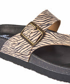 WILMA BOLD ZEBRA PRINT SUEDE
