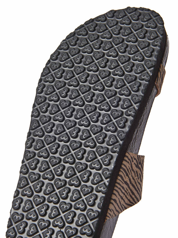 WILMA BOLD ZEBRA PRINT SUEDE