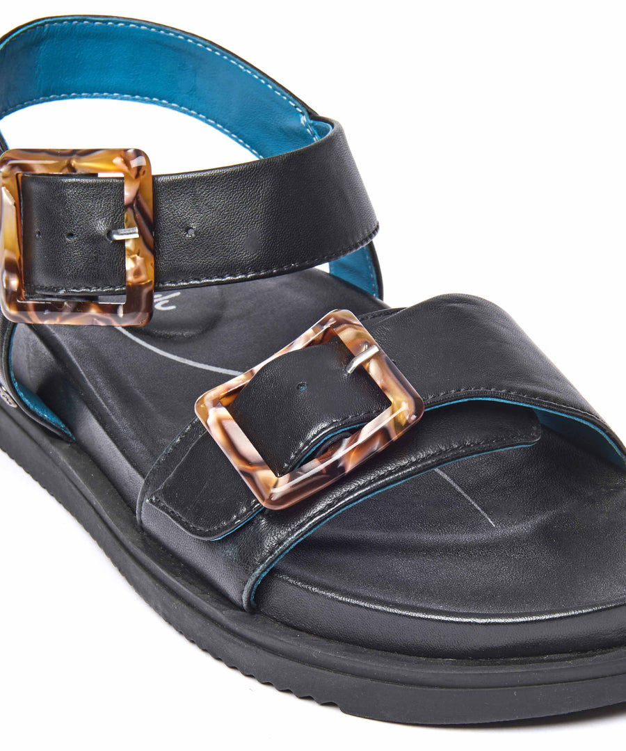 NEWARK 2 BLACK LEATHER