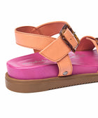 NEWARK 2 PAPAYA/FUCHSIA PINK LEATHER