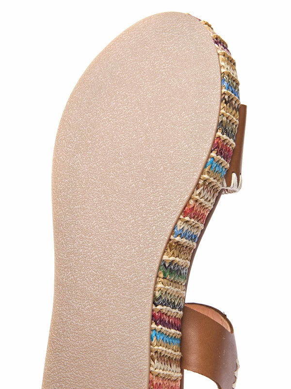 PEACH CRUMBLE TAN LEATHER