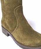 LEIF OLIVE GREEN SUEDE