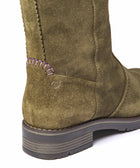 LEIF OLIVE GREEN SUEDE