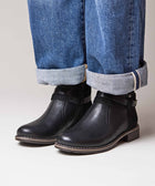 ATOLL BLACK LEATHER/SUEDE