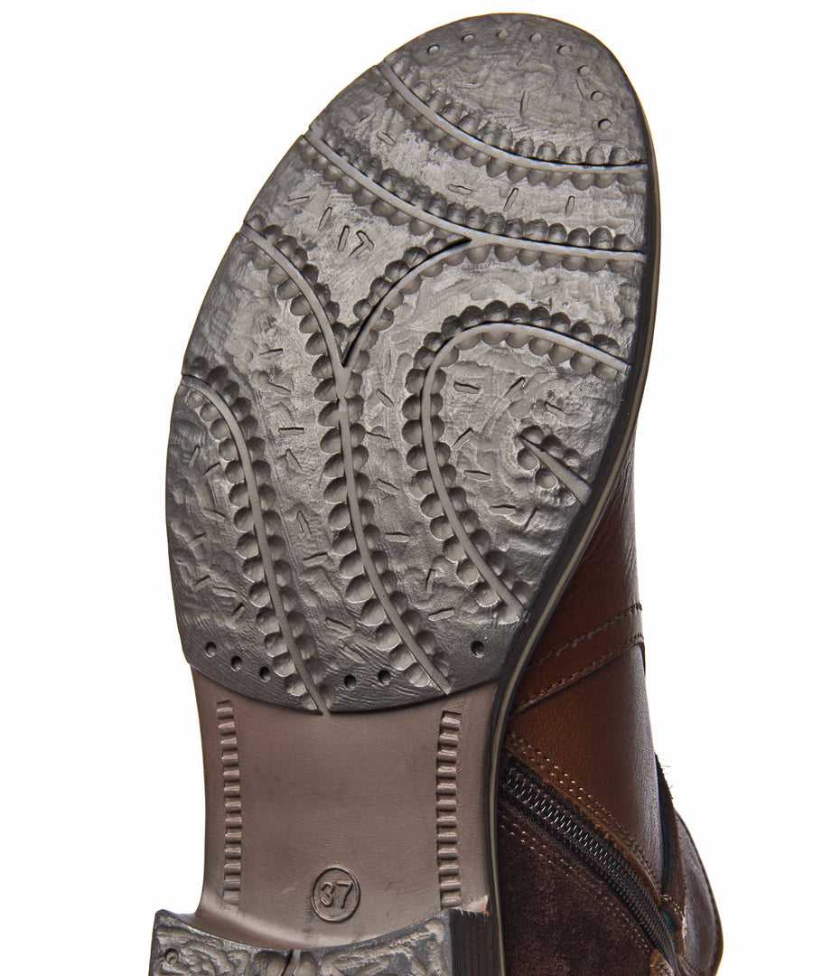 ATOLL PECAN/BROWN LEATHER/SUEDE