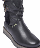 CORSAC BLACK LEATHER