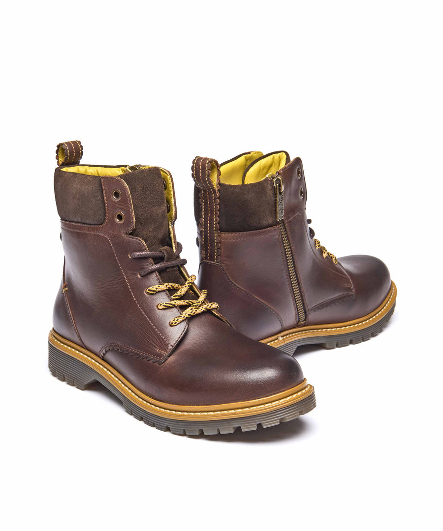 BEATTOCK BROWN WAXY LEATHER