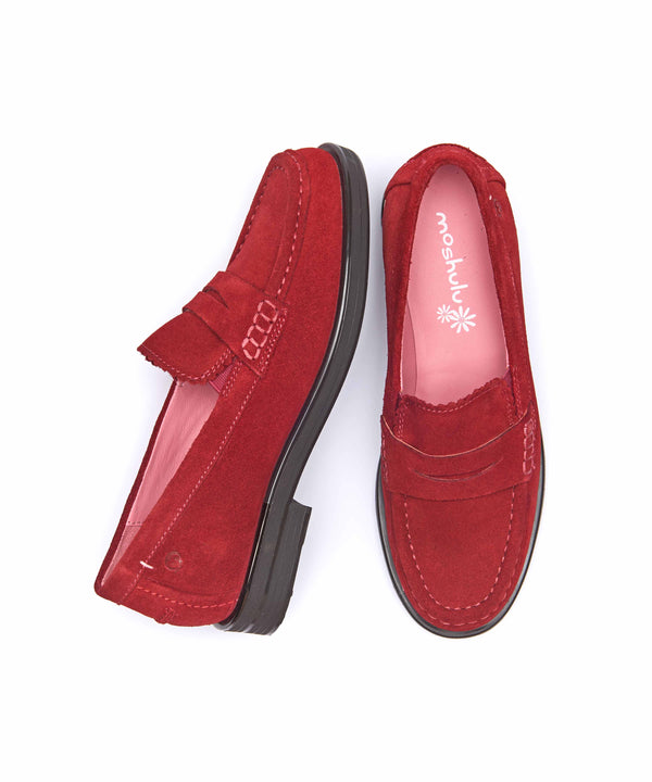 PRION RED SUEDE