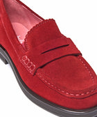 PRION RED SUEDE