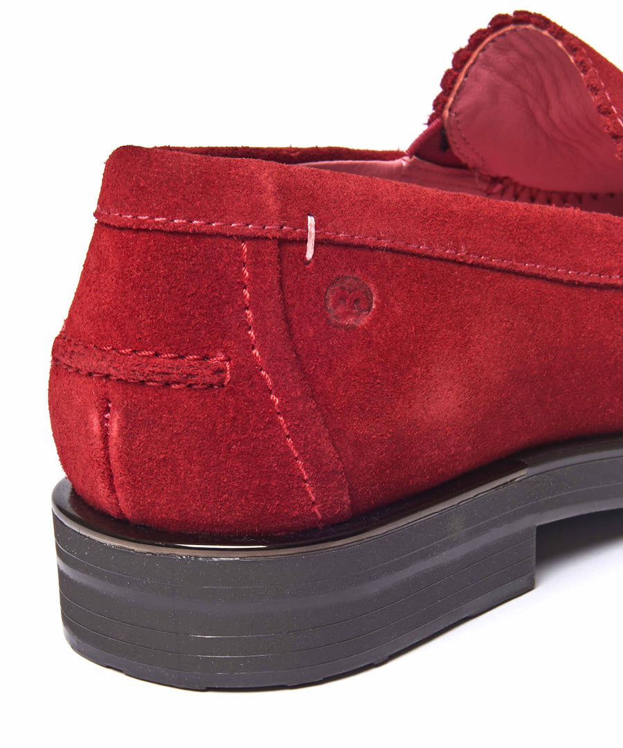 PRION RED SUEDE