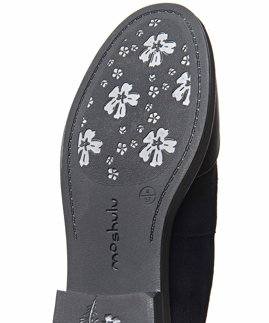 FORSTER BLACK LEATHER /SUEDE