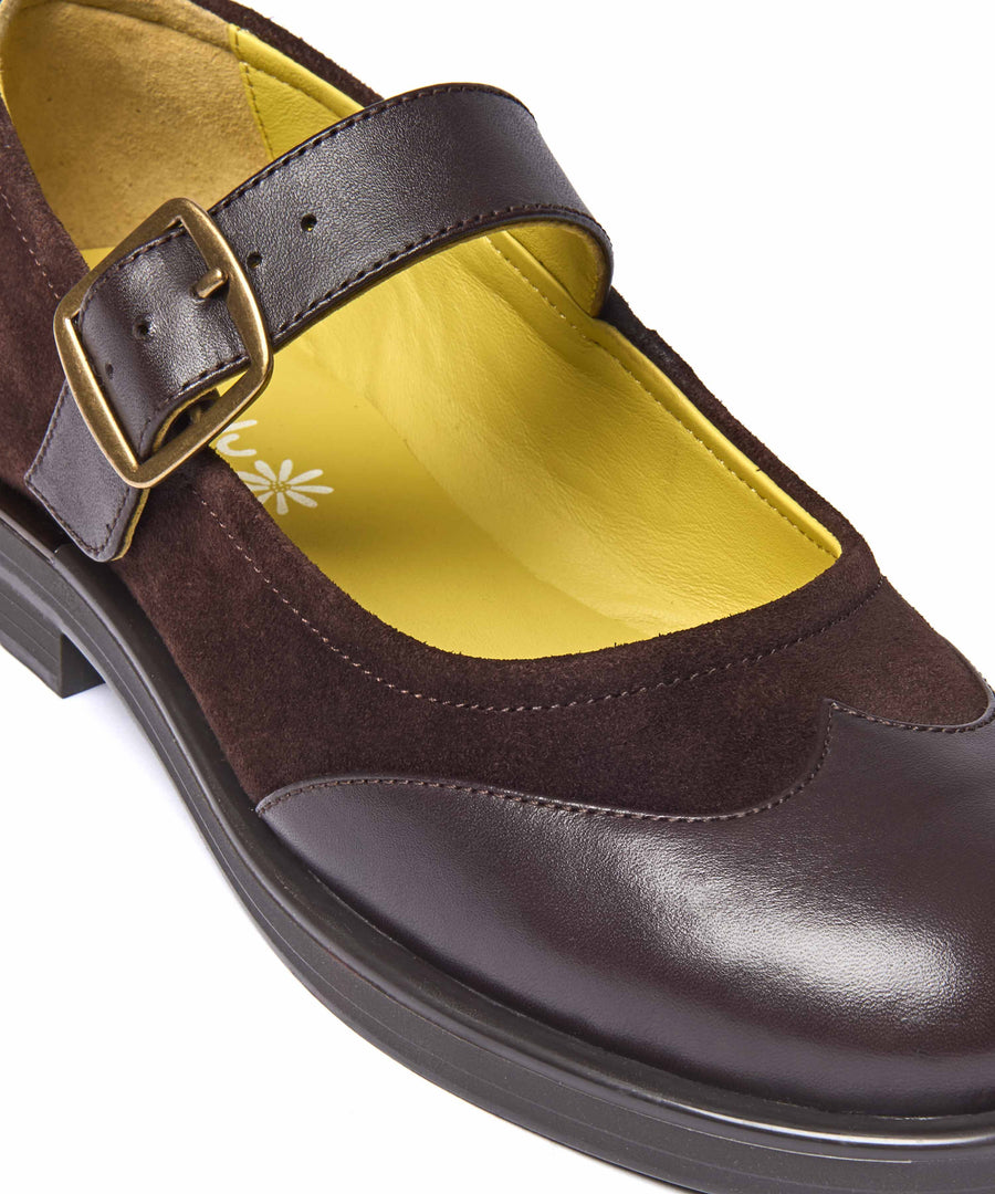 FORSTER BROWN LEATHER/SUEDE