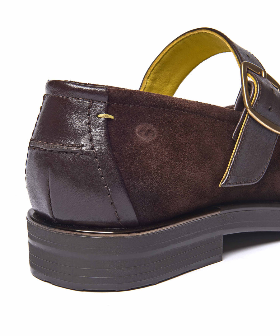 FORSTER BROWN LEATHER/SUEDE