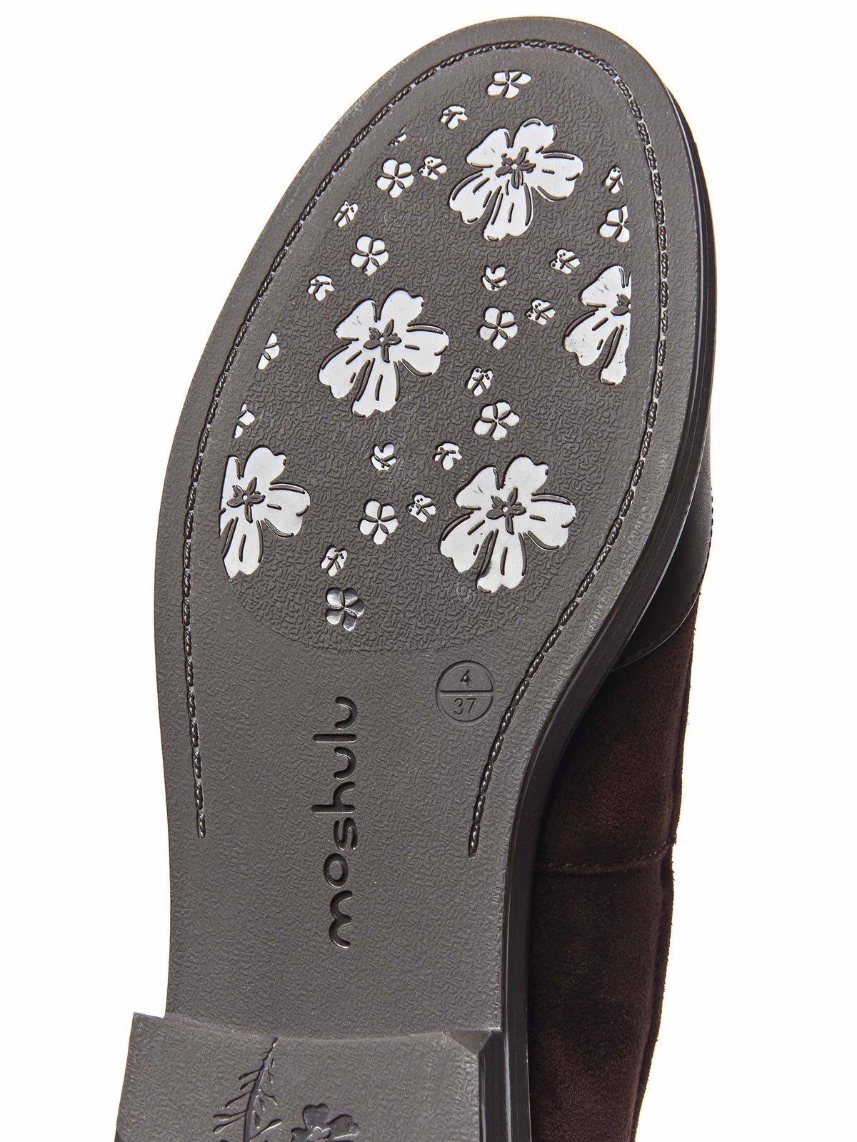 Brown Mary-jane style leather shoes - FORSTER BROWN LEATHER/SUEDE