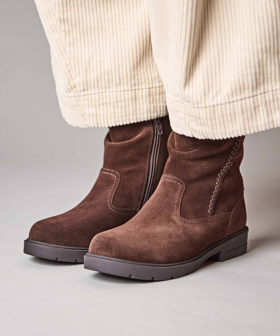 ESKER BROWN SUEDE