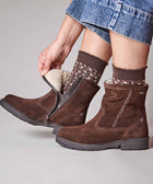 ESKER BROWN SUEDE