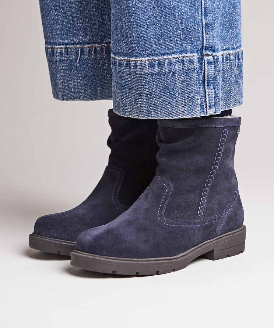 ESKER INDIGO SUEDE