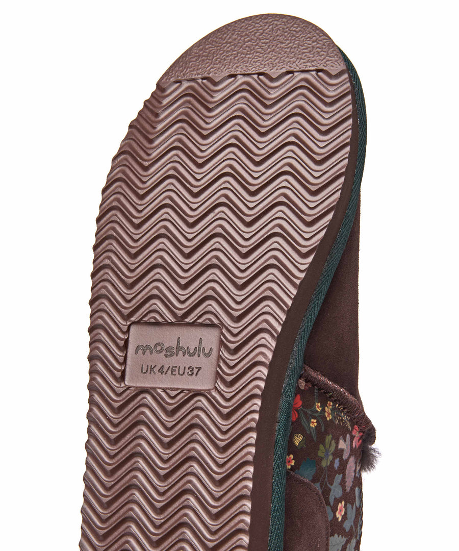 BOLBERRY BROWN ACORN BLOOM PRINT
