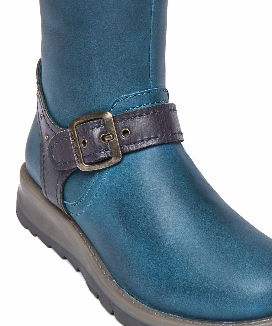 NIGHTJAR STUD LAGOON/INDIGO LEATHER