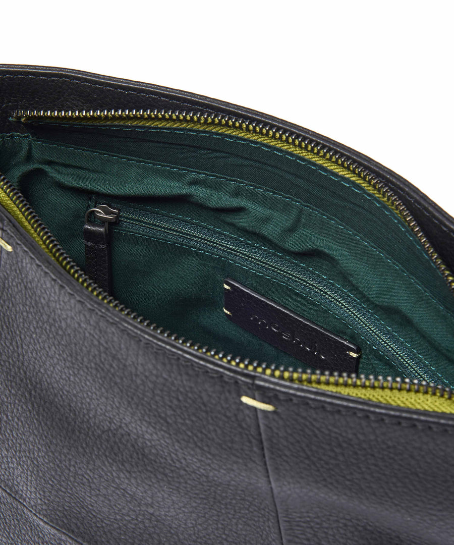 COTLEY 2 BLACK LEATHER