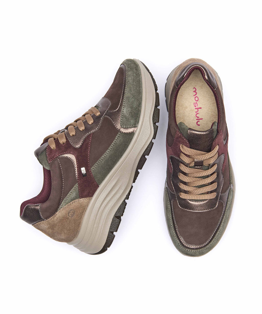 EVELLE BROWN SUEDE/NUBUCK