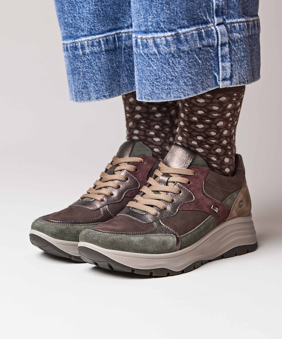 EVELLE BROWN SUEDE/NUBUCK