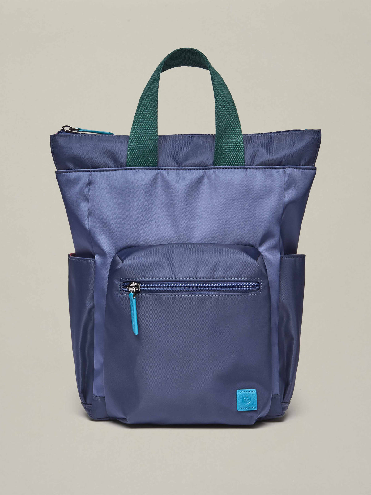 Blue Multicompartment, everyday rucksack. - LAPAICH DEEP HARBOUR BLUE/INDIGO