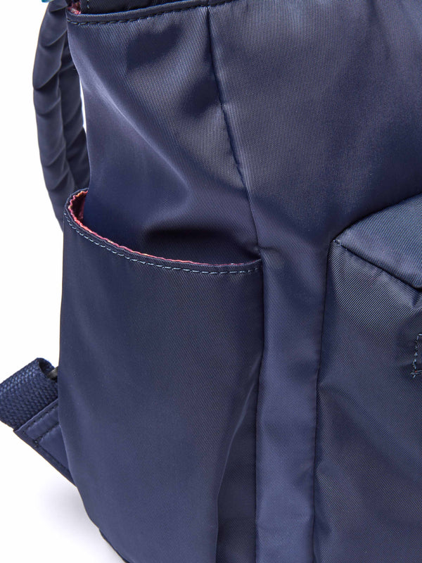 Blue Multicompartment, everyday rucksack. - LAPAICH DEEP HARBOUR BLUE/INDIGO