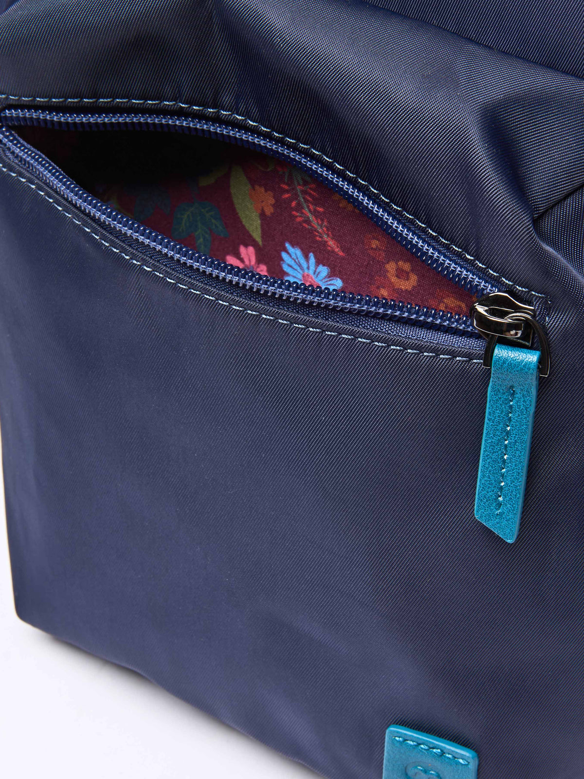 Blue Multicompartment, everyday rucksack. - LAPAICH DEEP HARBOUR BLUE/INDIGO