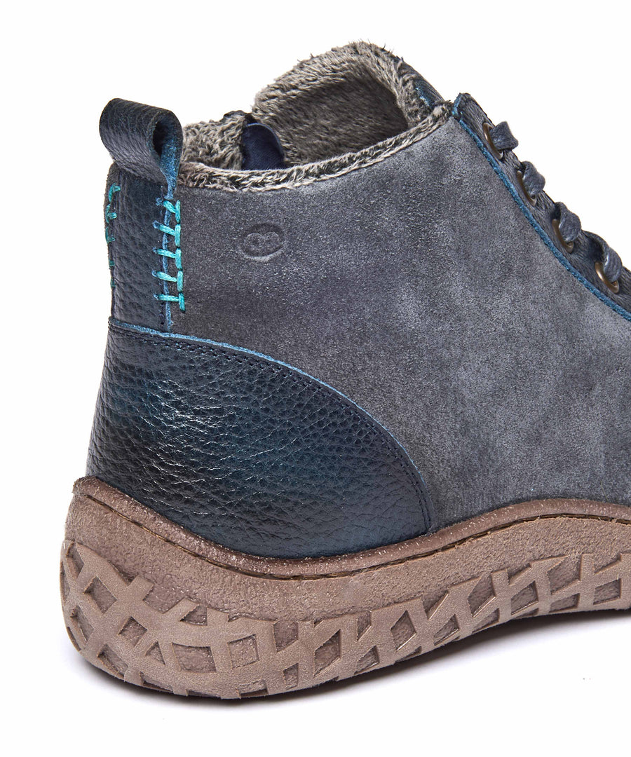 RADCLIFFE INDIGO LEATHER/SUEDE