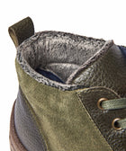 RADCLIFFE OLIVE GREEN LEATHER/SUEDE