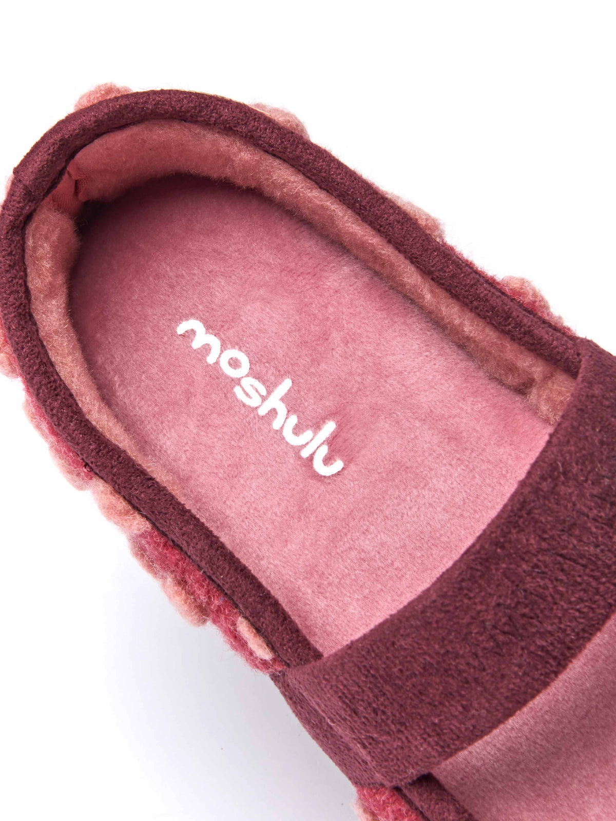 Red spotty ballerina slipper with strap - MELYA RED
