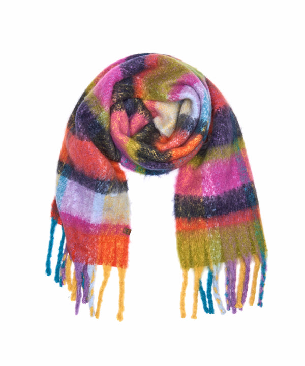GOSHAWK SCARF INDIGO MULTI