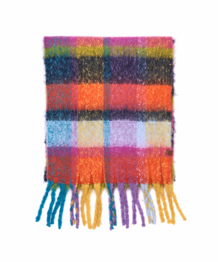 GOSHAWK SCARF INDIGO MULTI