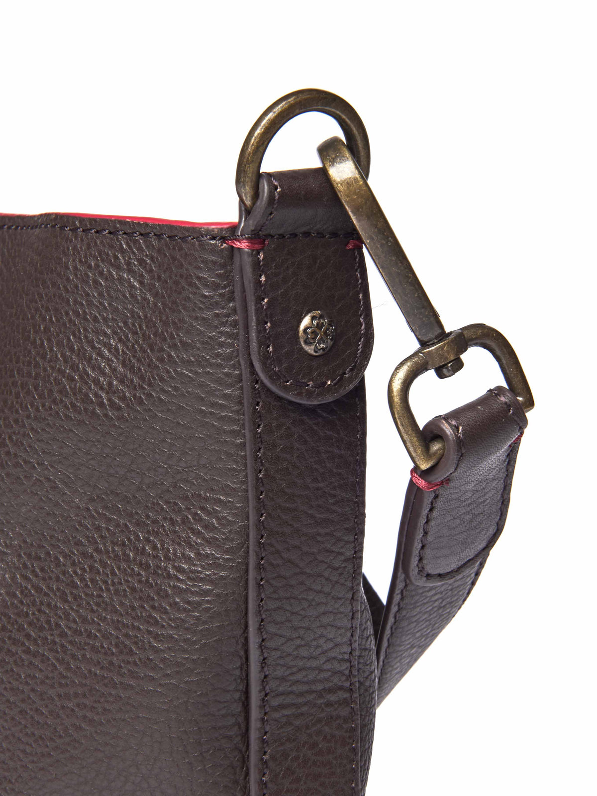 Brown leather bucket bag - BELOWDA 2 BROWN LEATHER