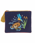 DEVON WILDLIFE TRUST POUCH INDIGO BEAVER
