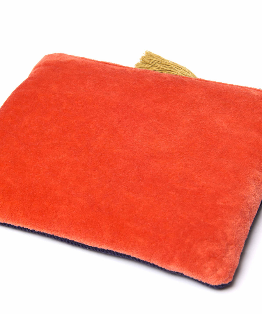 DEVON WILDLIFE TRUST POUCH INDIGO BEAVER