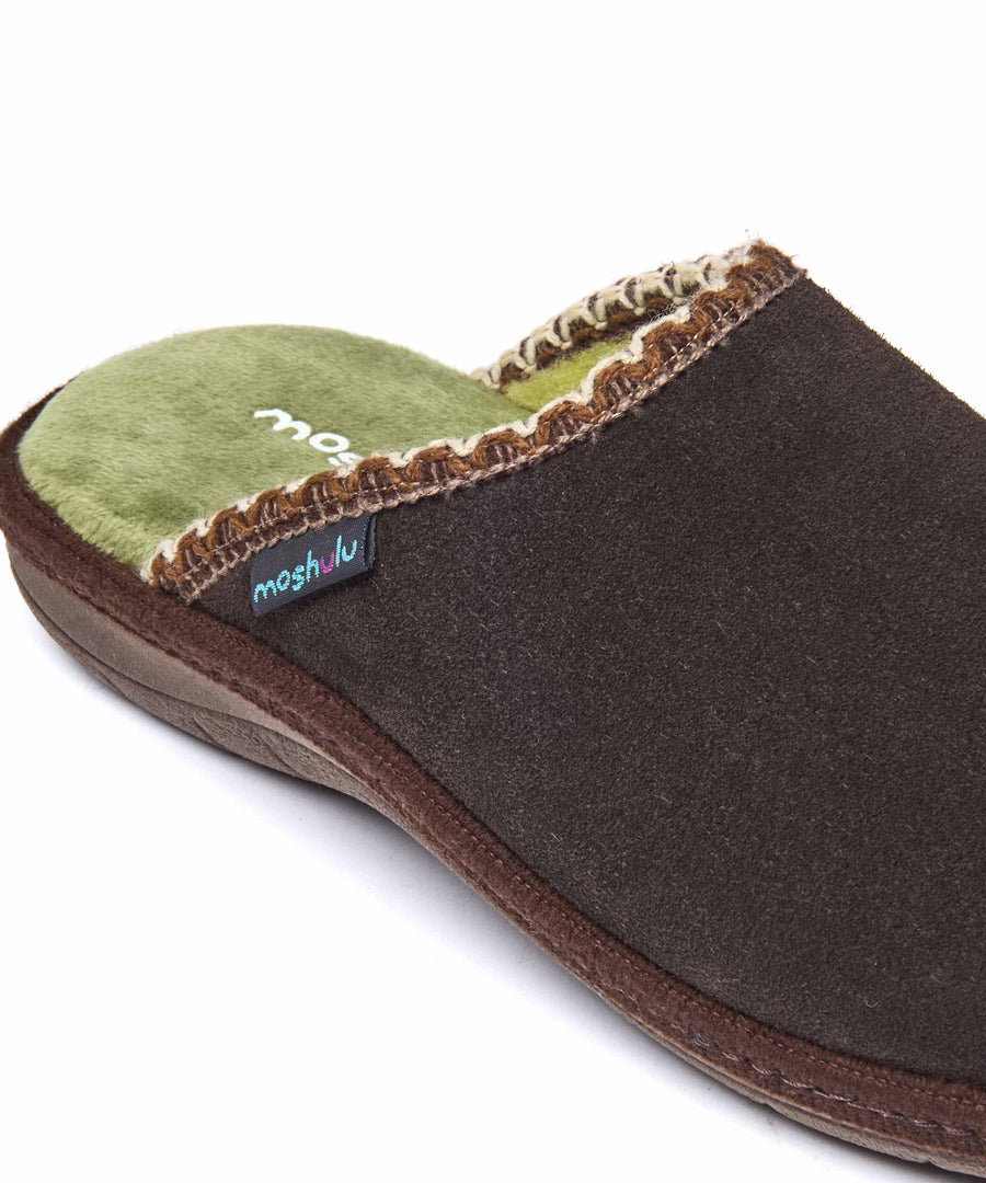 TULSI BROWN SUEDE